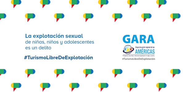 En el marco del Día Mundial contra el Trabajo Infantil, el GARA presenta su trabajo para la prevención de la explotación sexual de niñas, niños y adolescentes en el contexto de viajes y turismo